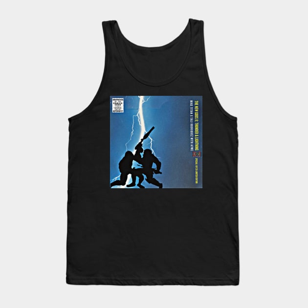 Thunder & Lightning cover art Tank Top by The New Gods